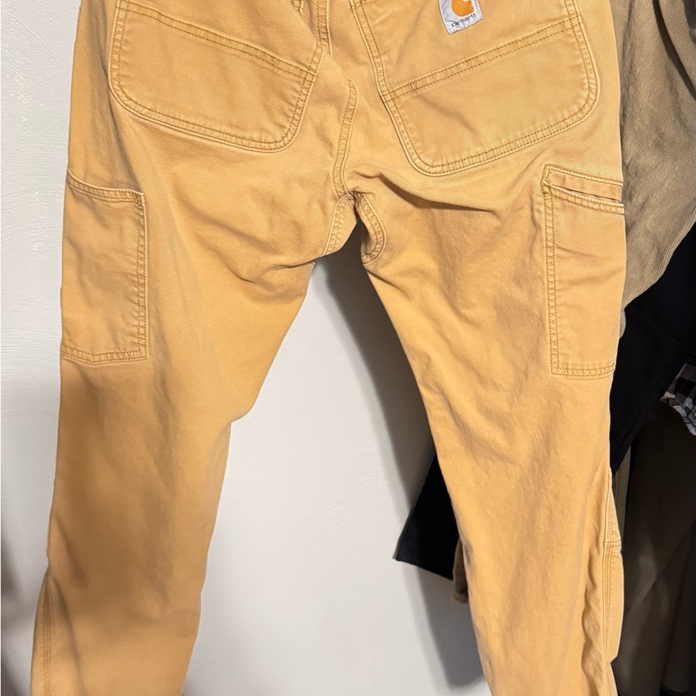 Duck canvas tough but very comfortable carhartt canvas pants